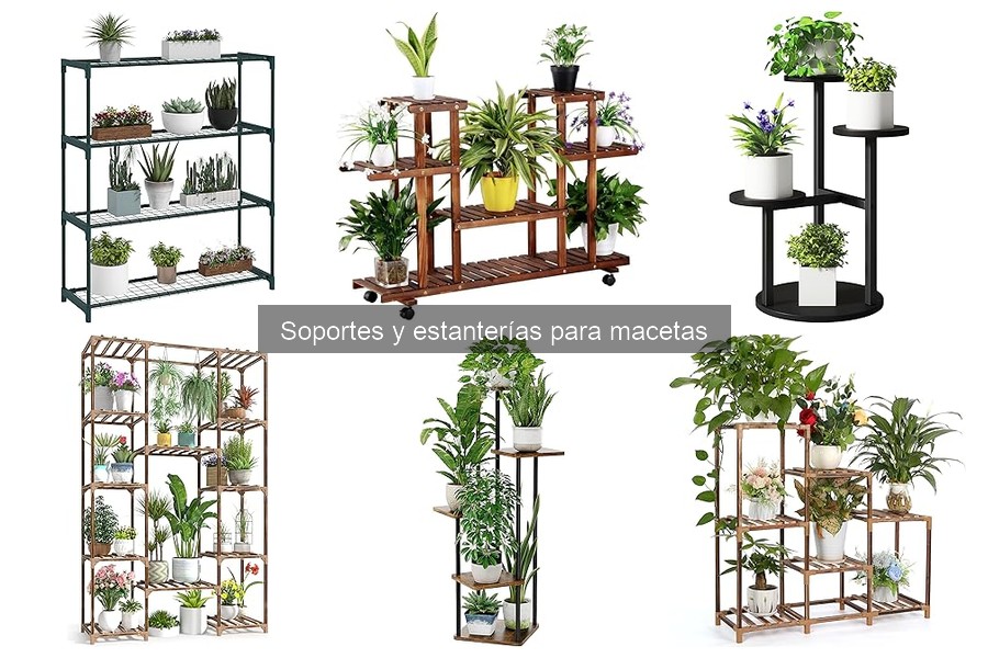 Cómo instalar soportes y estanterías para macetas fácilmente