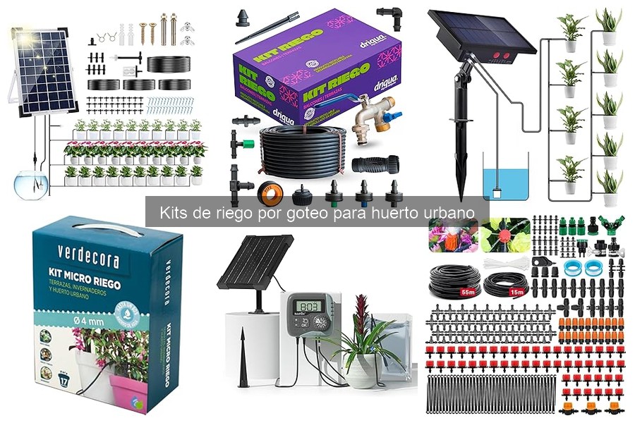 Cómo instalar un kit de riego por goteo en tu huerto urbano