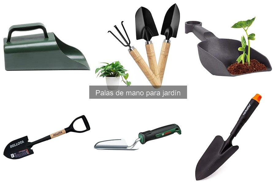 Cómo utilizar correctamente una pala de mano en el jardín