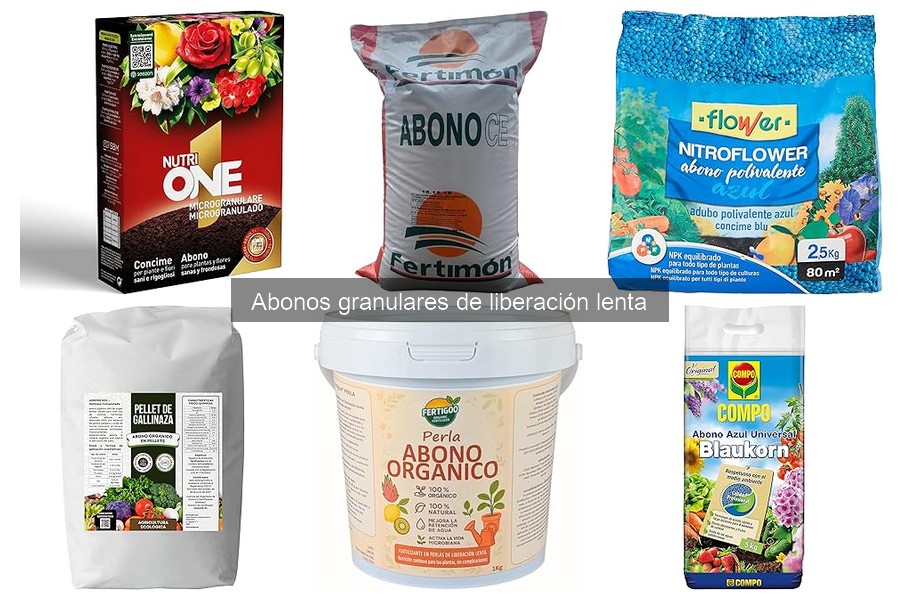 Comparativa: Abonos granulares vs. líquidos para el jardín