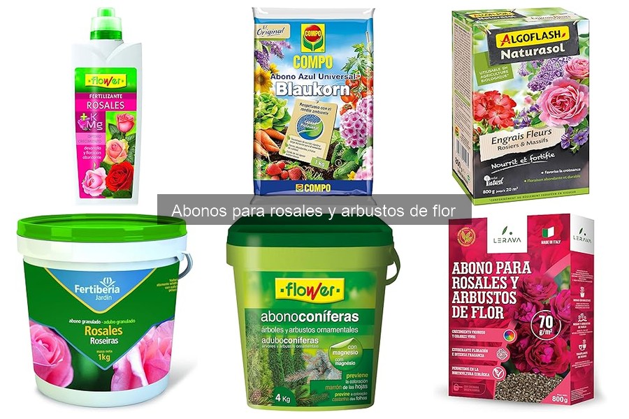 Comparativa: Abonos orgánicos vs químicos para rosales