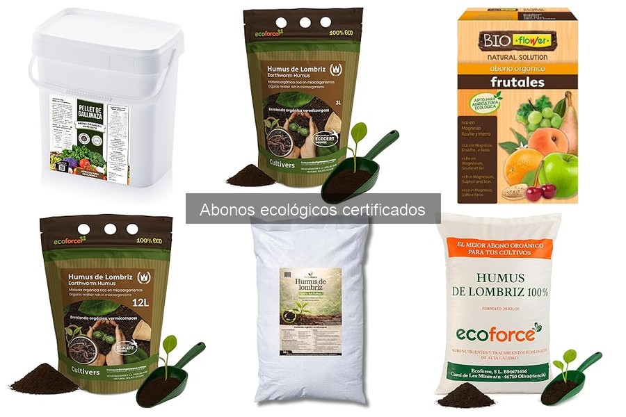 Comparativa de Abonos Ecológicos Certificados para tu Huerto