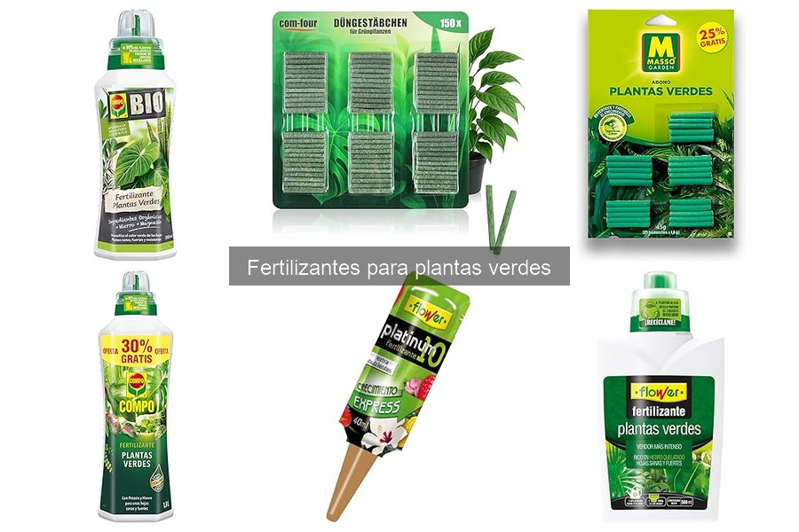 Comparativa de Fertilizantes Orgánicos vs. Sintéticos para Plantas Verdes
