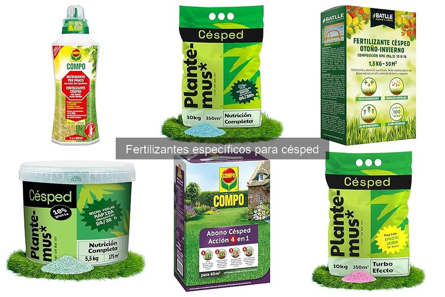 Comparativa de Fertilizantes para Césped: Mejores Marcas