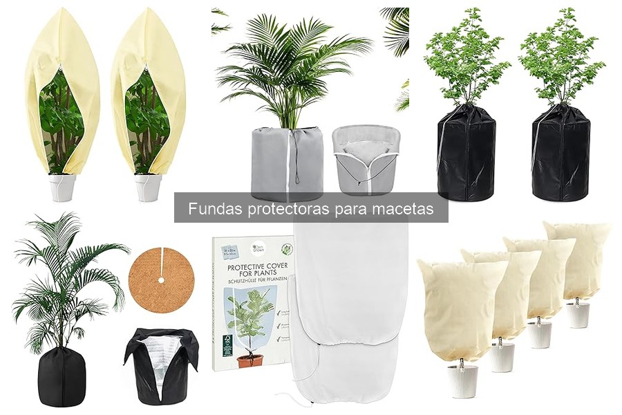 Comparativa de fundas protectoras para macetas en 2023