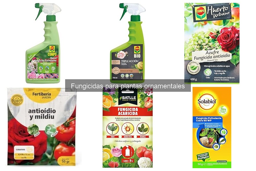 Comparativa de fungicidas químicos vs. biológicos para plantas