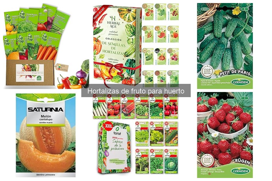 Comparativa de Hortalizas de Fruto: Tomates y Pimientos