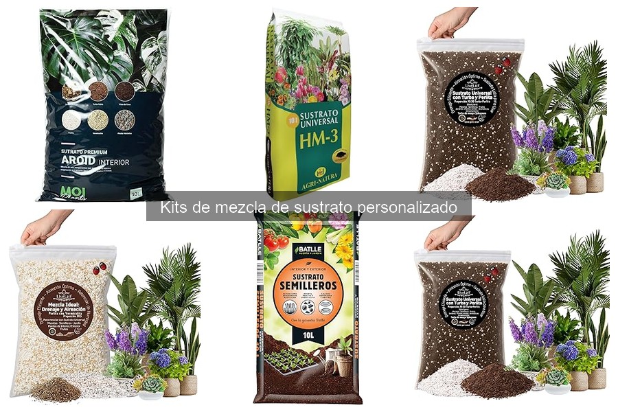 Comparativa de Kits de Mezcla de Sustrato para Tus Plantas