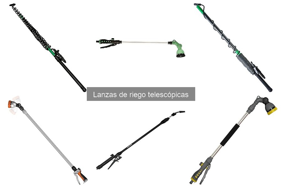 Comparativa de lanzas de riego telescópicas: Ribiland y más