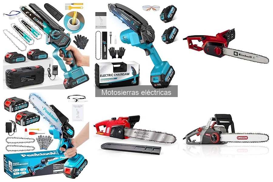 Comparativa de las Mejores Motosierras Eléctricas del Mercado