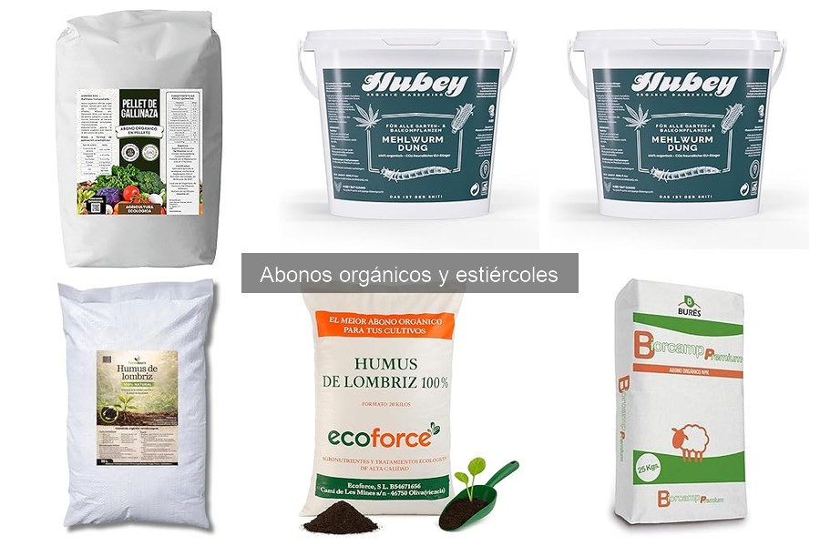 Comparativa de los Mejores Abonos Orgánicos del Mercado
