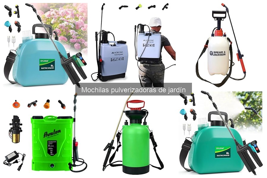 Comparativa de mochilas pulverizadoras eléctricas y manuales