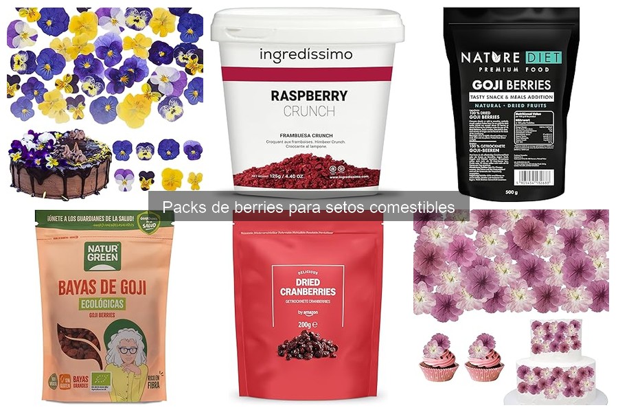 Comparativa de Packs de Berries para Setos Comestibles