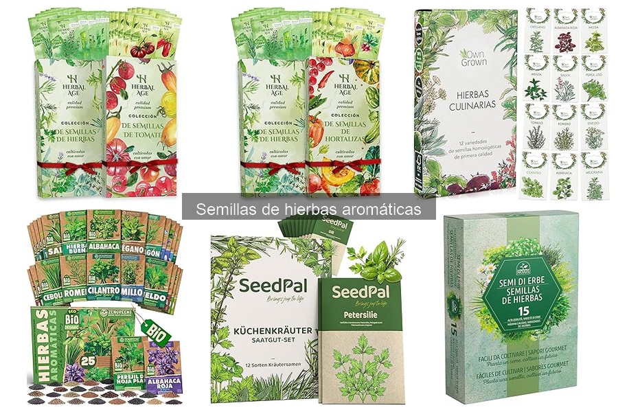 Comparativa de precios de semillas de hierbas aromáticas online
