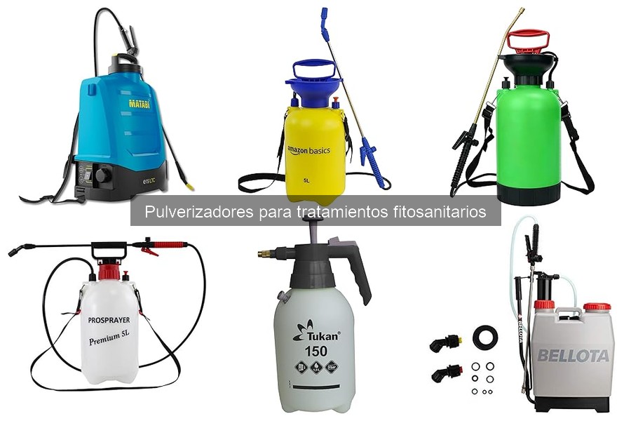 Comparativa de pulverizadores manuales y eléctricos