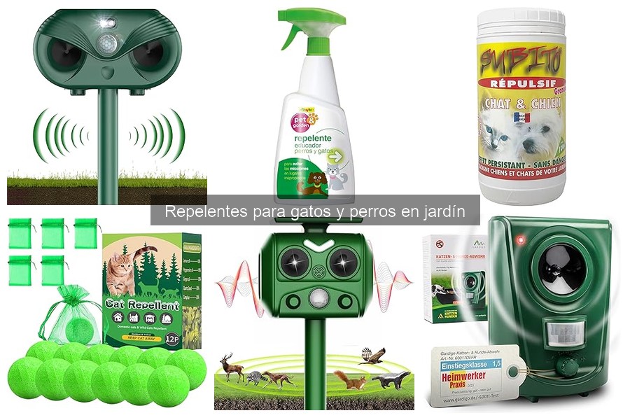 Comparativa de repelentes naturales vs químicos para jardín