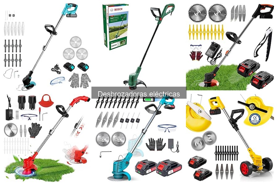 Comparativa: Desbrozadoras eléctricas vs gasolina