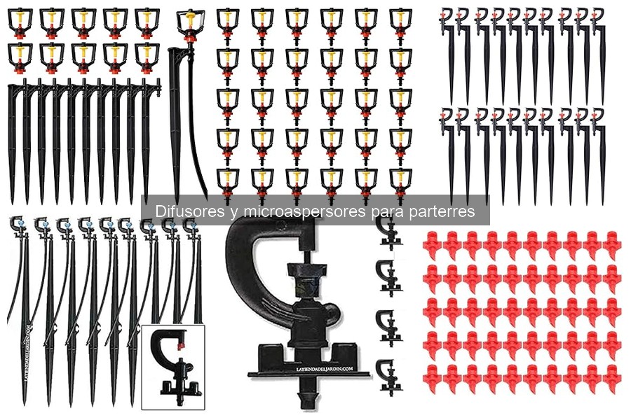 Comparativa: Difusores vs. Microaspersores para Jardines