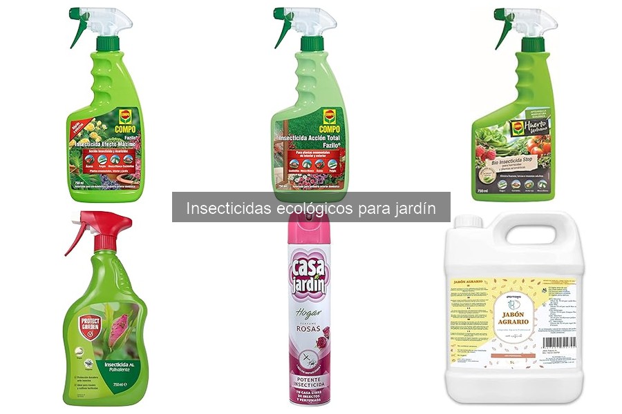 Comparativa: Insecticidas Ecológicos vs Químicos para Jardín