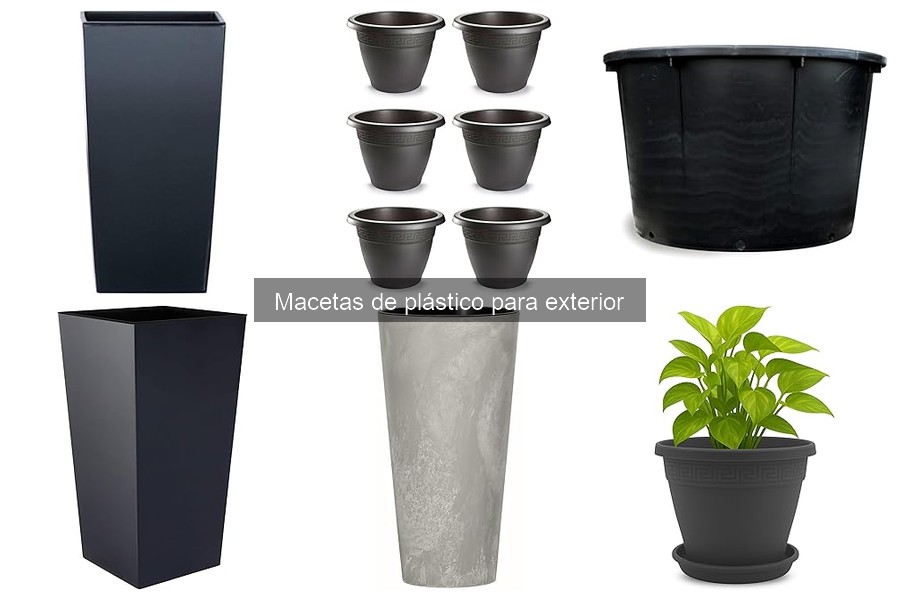 Comparativa: Macetas de plástico vs. cerámica para exterior