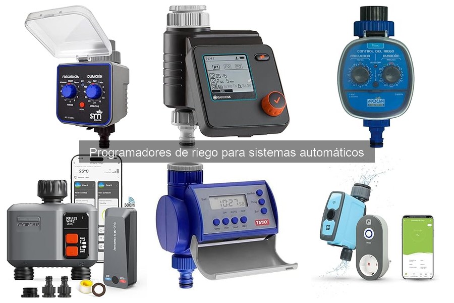 Comparativa: Programadores de riego manuales vs. automáticos
