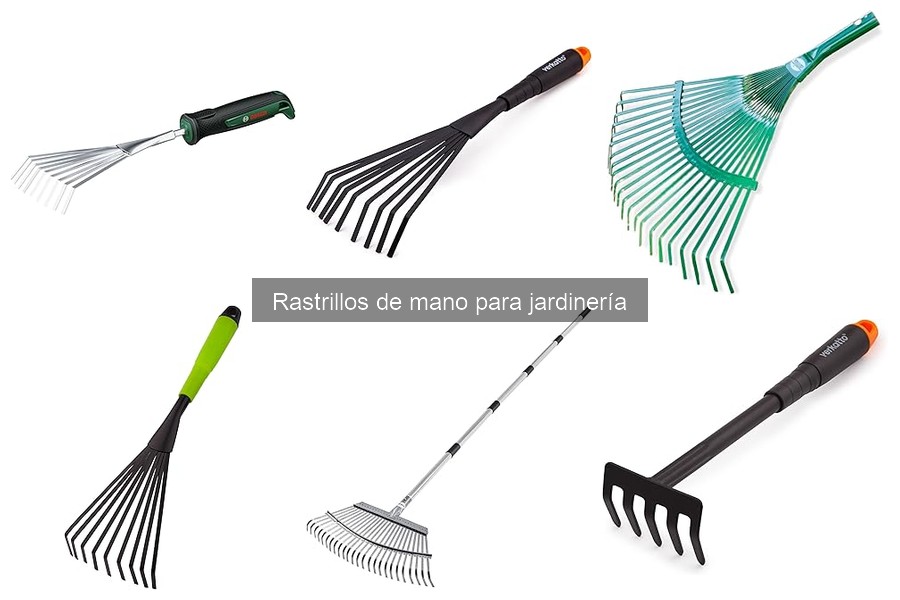 Comparativa: Rastrillos de mano vs Rastrillos de jardín