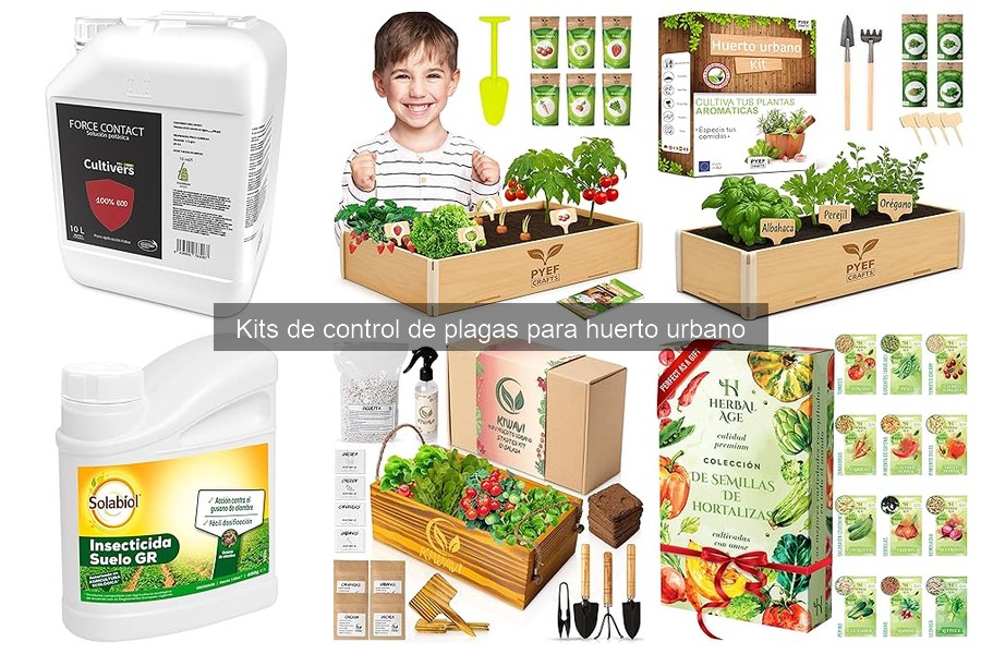 Controla las Plagas en tu Huerto Urbano con Kits Efectivos