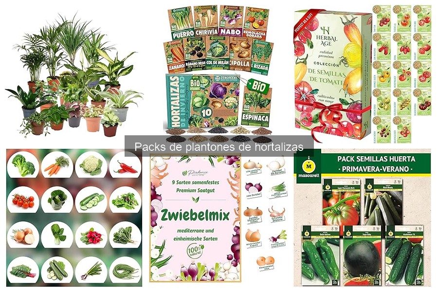 Cuándo Comprar Packs de Plantones de Hortalizas: Temporadas Clave