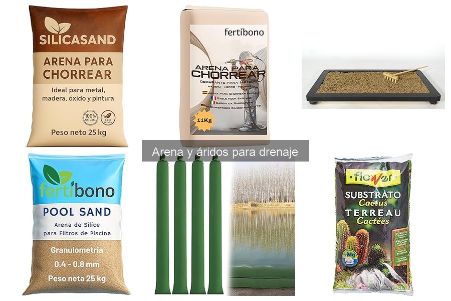 Dónde comprar arena para drenaje: mejores tiendas y recomendaciones