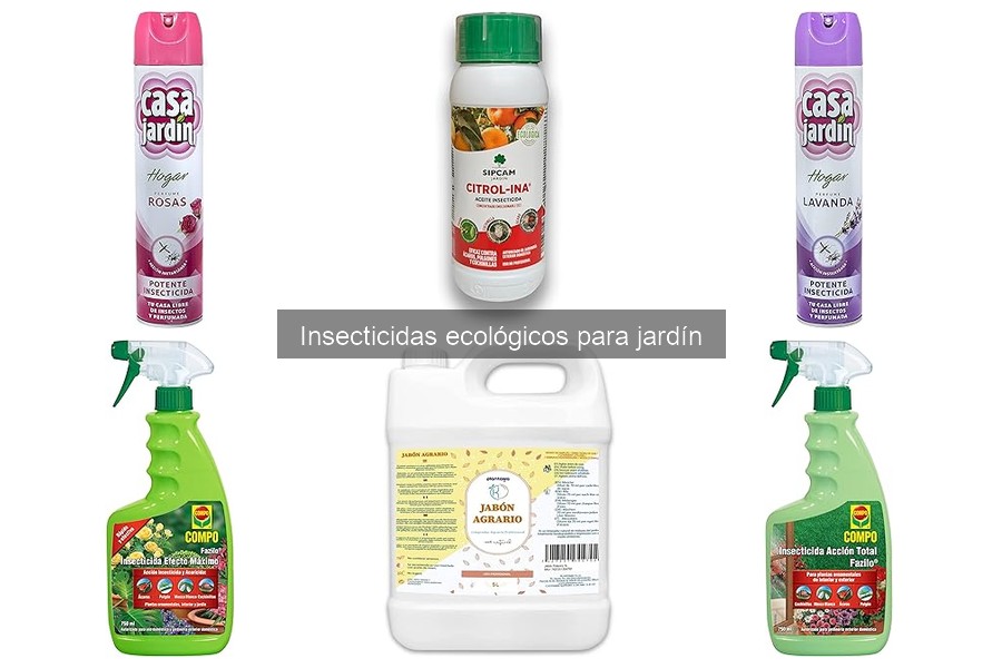 Dónde comprar insecticidas ecológicos para tu jardín