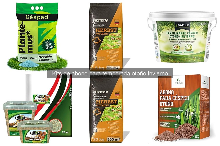 Dónde comprar kits de abono para otoño e invierno