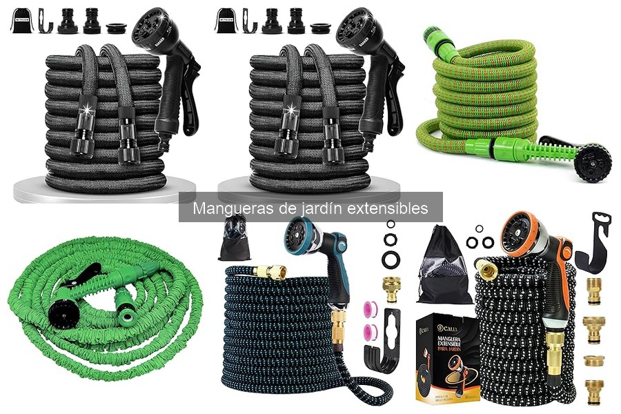 Dónde comprar mangueras de jardín extensibles recomendadas