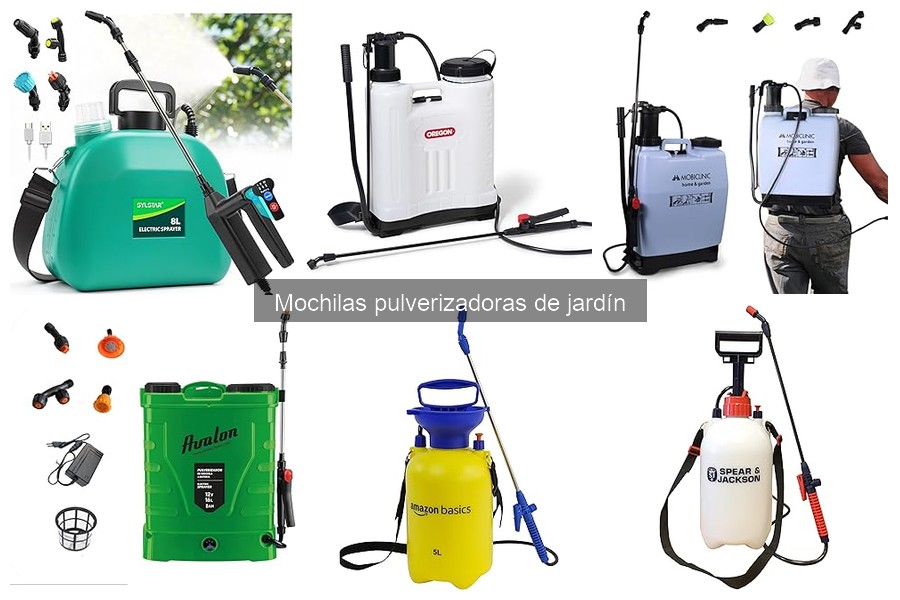 Dónde comprar mochilas pulverizadoras de jardín y precios