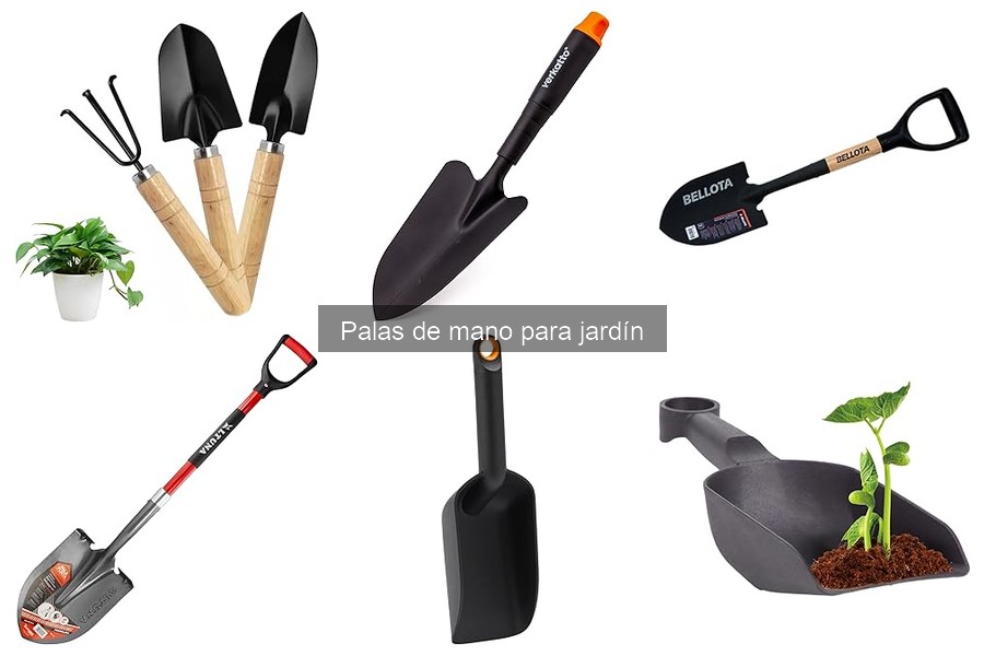 Dónde comprar palas de mano para jardín a buen precio