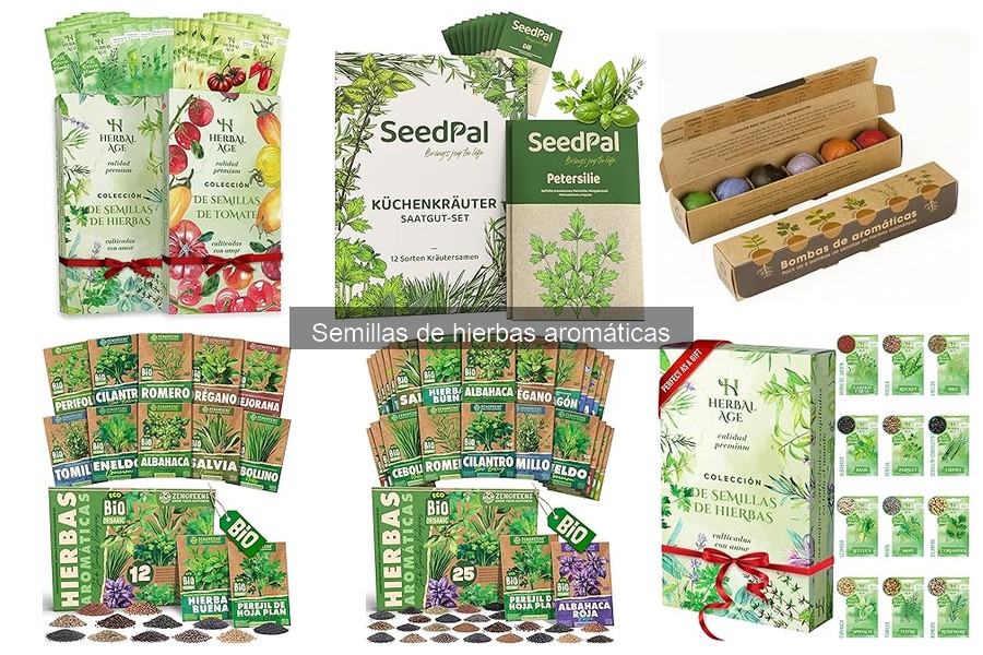 Dónde comprar semillas de hierbas aromáticas de calidad
