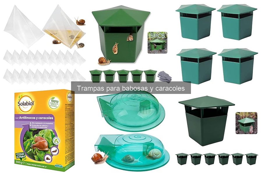 Dónde comprar trampas para babosas y caracoles al mejor precio