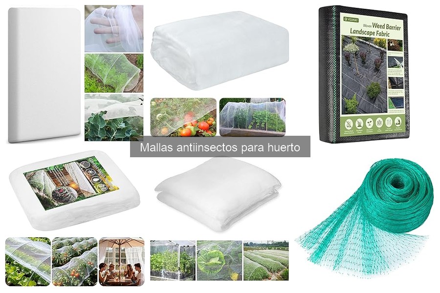 Durabilidad de Mallas Anti-Insectos en el Huerto