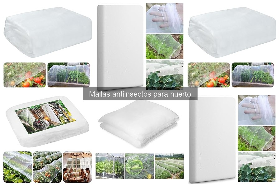 Efectividad de Mallas Antiinsectos en Cultivos Específicos