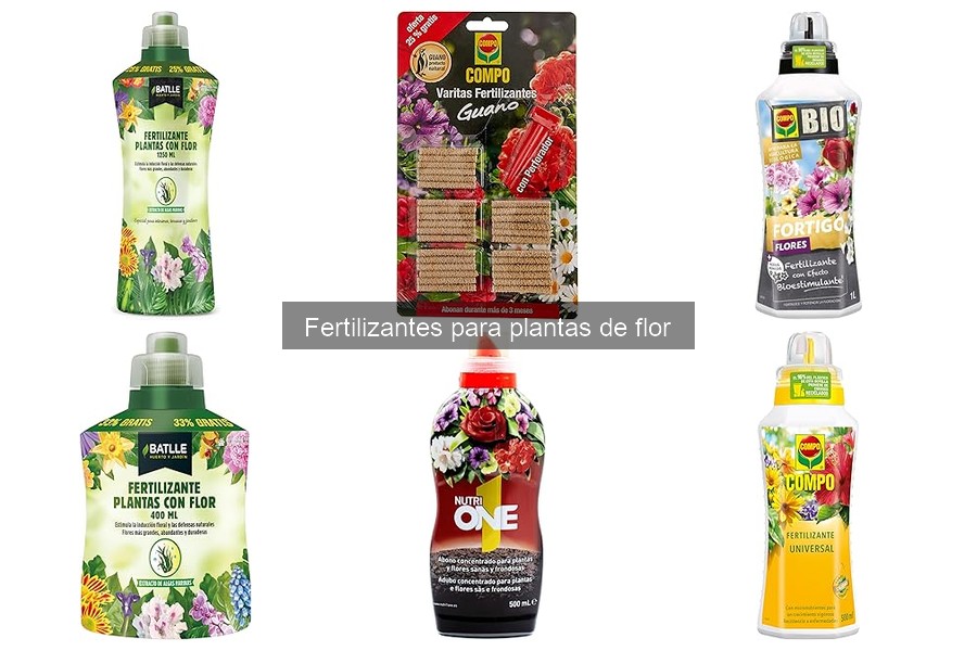 Efectos secundarios de usar fertilizante en plantas de flor