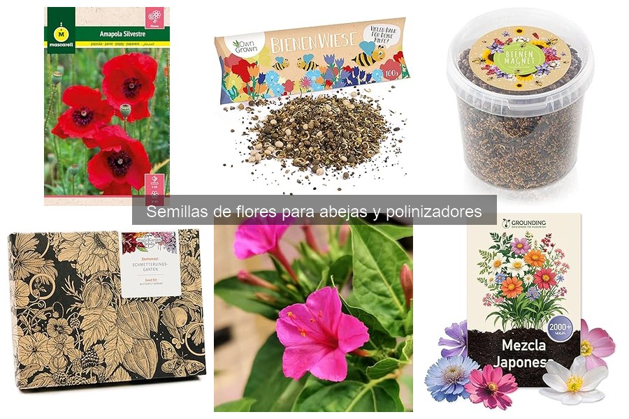 ** Errores comunes al plantar semillas de flores para abejas