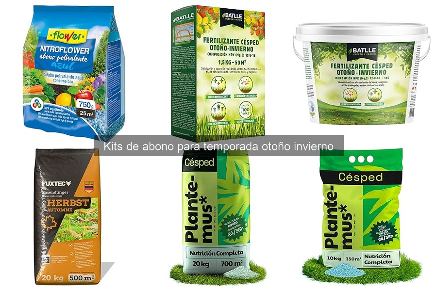 Errores comunes al usar kits de abono en otoño e invierno