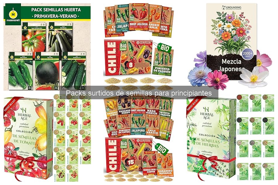Errores comunes al usar packs de semillas para principiantes