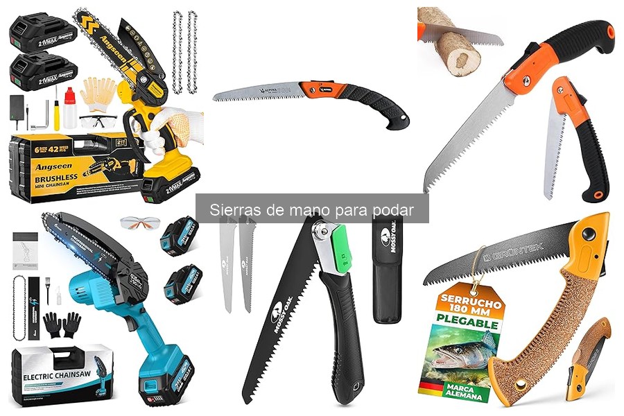 Errores comunes al usar sierras de mano para podar