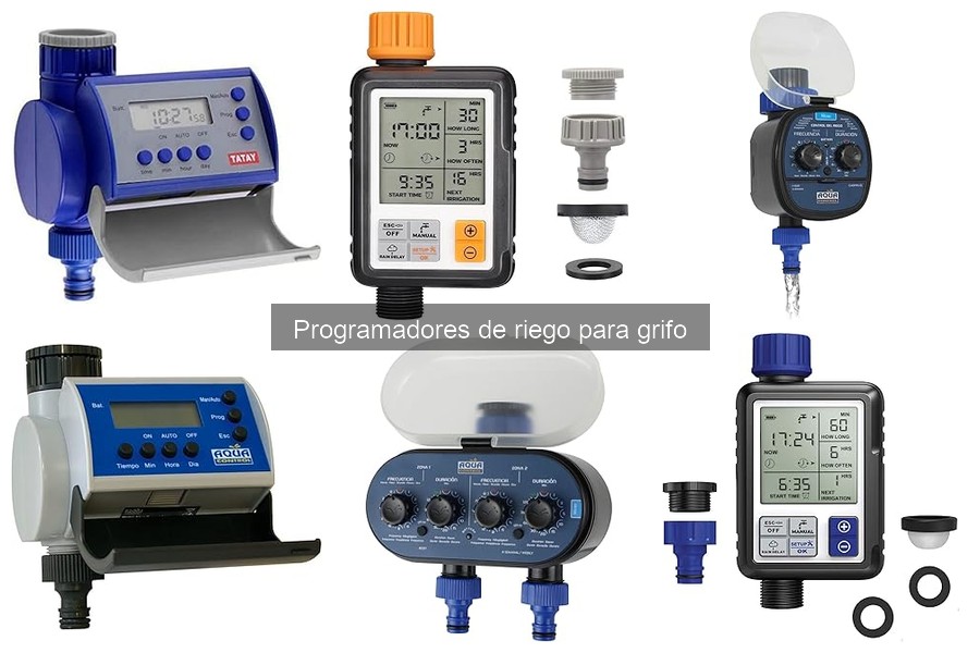Errores comunes al usar un programador de riego para grifo