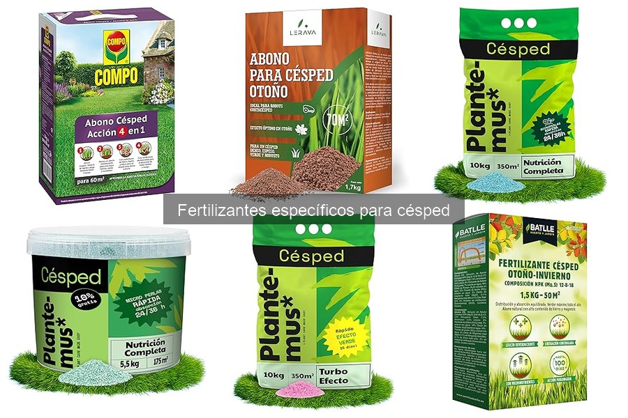 Fertilizantes para césped en suelos ácidos: guía de compra