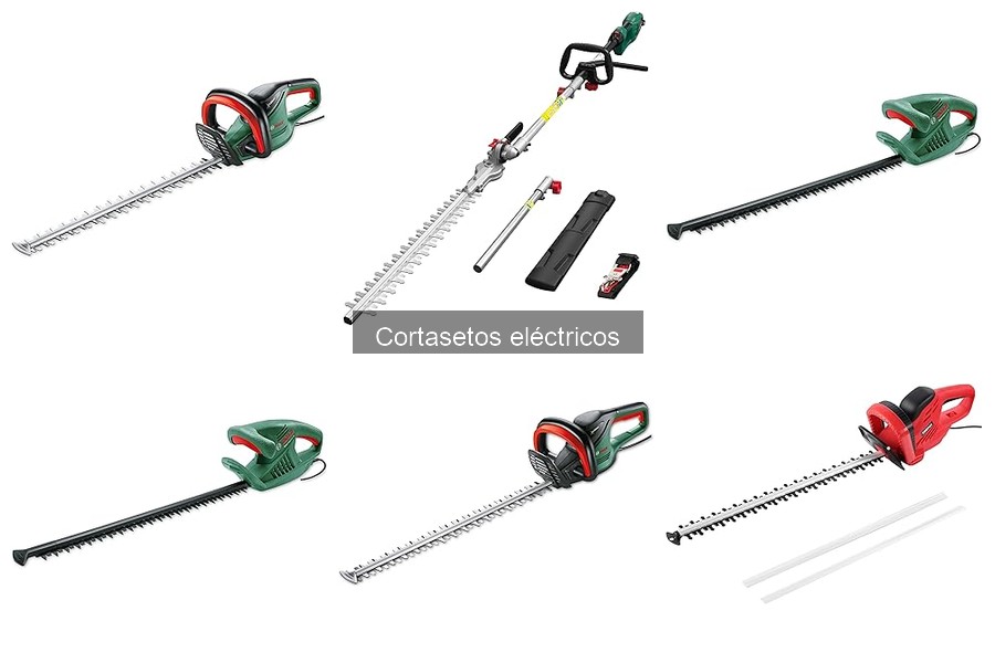 Frecuencia de uso para cortasetos eléctricos en jardines