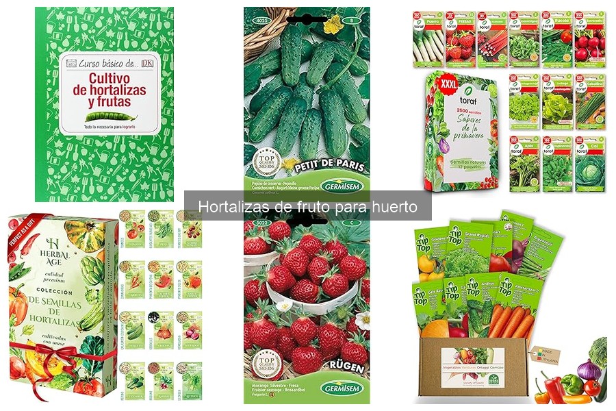 Guía de compra de semillas de hortalizas de fruto