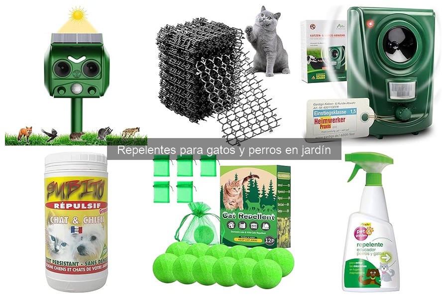 Guía de Compra: Repelentes para Gatos y Perros en Jardín