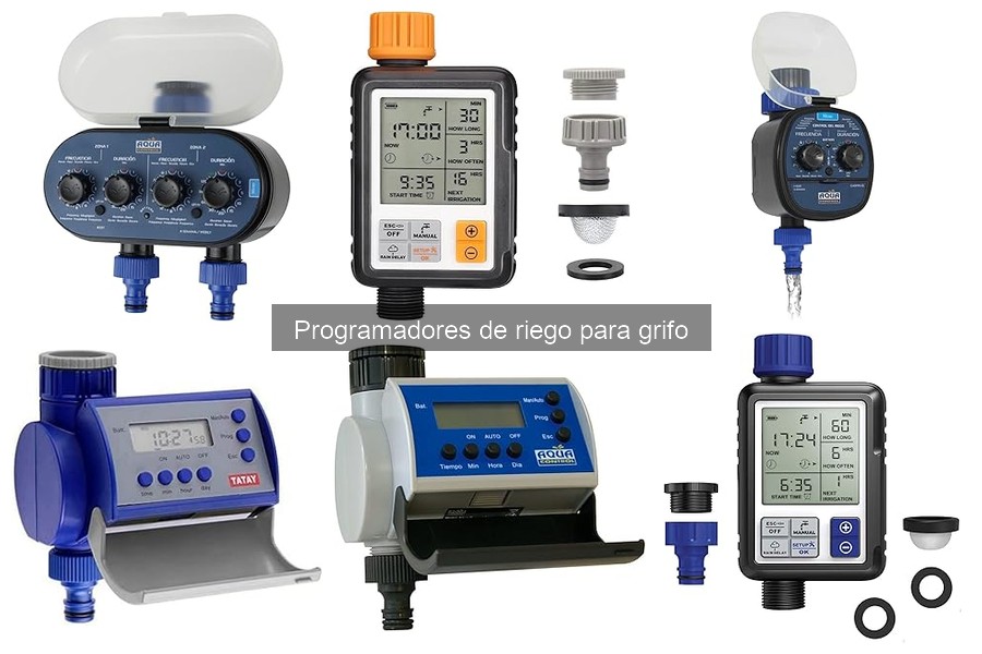 Guía para elegir el mejor programador de riego para grifo