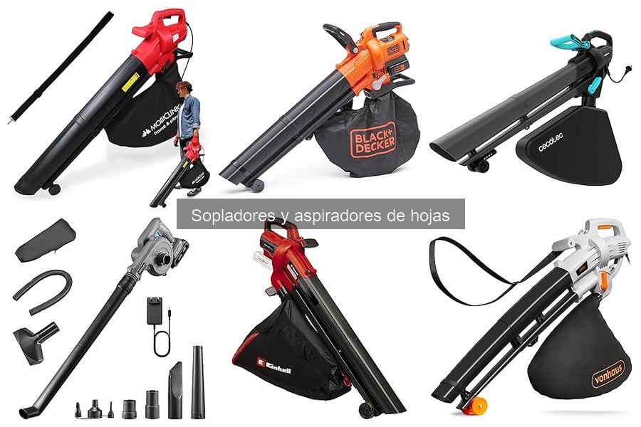 Guía para elegir el mejor soplador y aspirador de hojas
